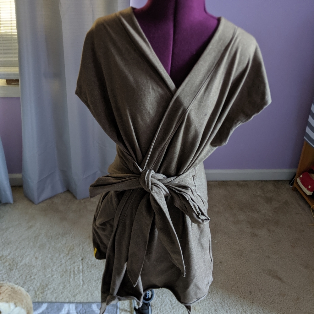 Brown Wrap Top Jedi XL - Picture 2 of 6